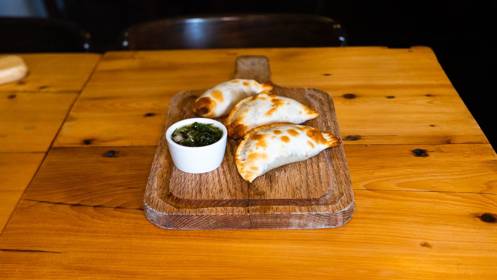 3 argentinian Empanadas in Hudson Yards 