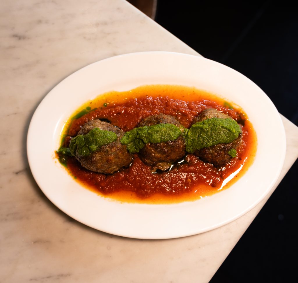 Meatballs in tomato sauce