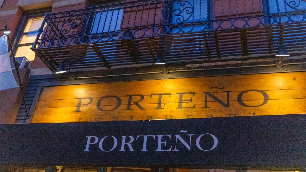Argentinian restaurant nyc from outside