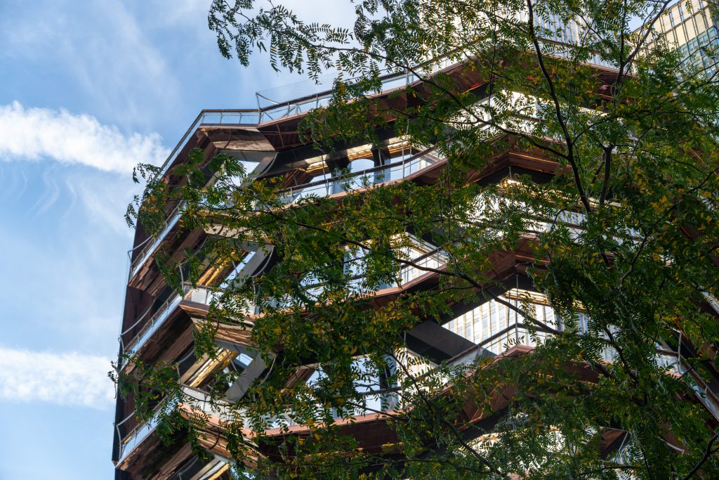 Porteño Restaurant exterior near the vessel Hudson Yards NYC